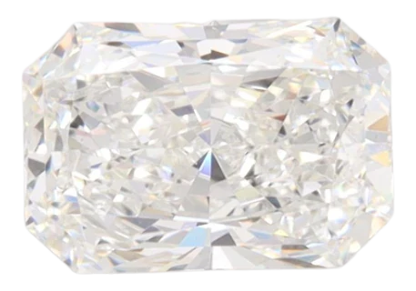 1.59 Carat F IF Radiant Lab Diamond