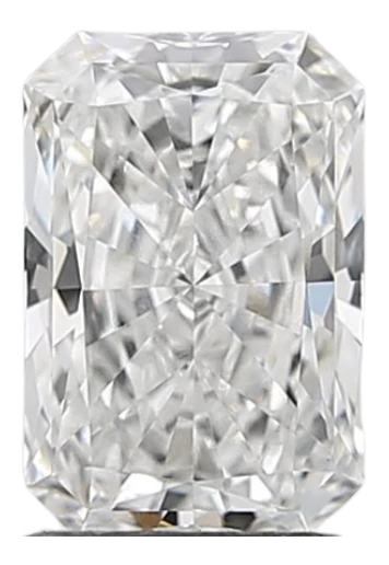 1.59 Carat E VS1 Radiant Lab Diamond