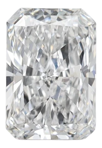 1.59 Carat E VS1 Radiant Lab Diamond