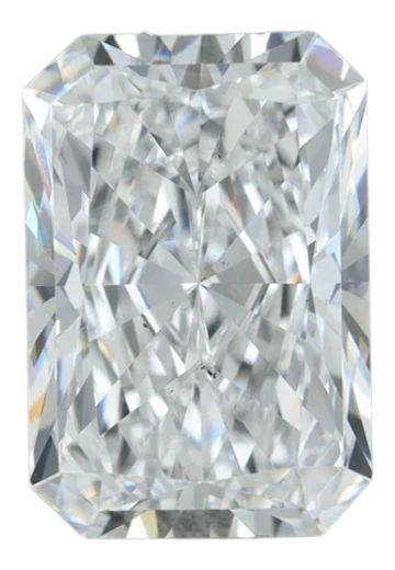1.59 Carat E VS2 Radiant Lab Diamond