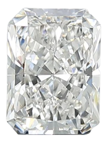 1.59 Carat E VVS2 Radiant Lab Diamond