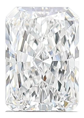 1.59 Carat E VVS2 Radiant Lab Diamond