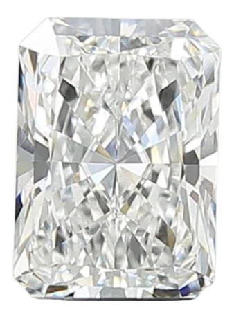 1.59 Carat E VVS2 Radiant Lab Diamond