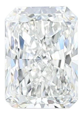 1.59 Carat E VVS2 Radiant Lab Diamond