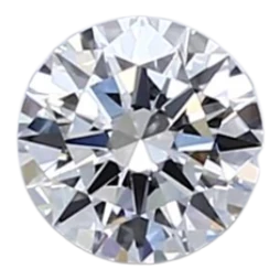 0.3 Carat D VVS2 Round Lab Diamond