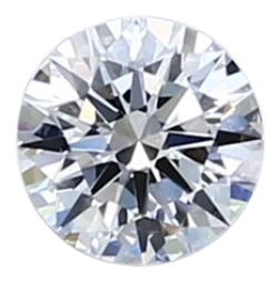 0.3 Carat D VVS2 Round Lab Diamond