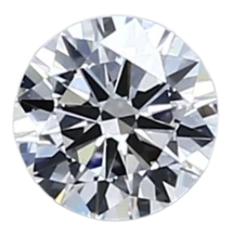 0.3 Carat D VVS2 Round Lab Diamond