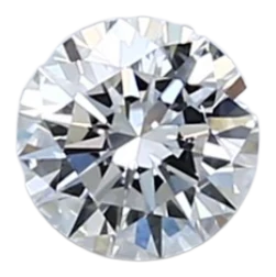 0.3 Carat D VVS2 Round Lab Diamond