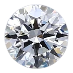 0.3 Carat D VVS2 Round Lab Diamond