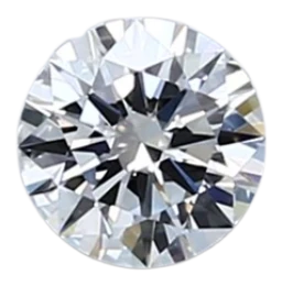 0.31 Carat D VVS2 Round Lab Diamond