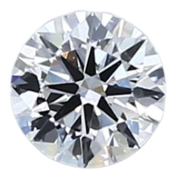 0.31 Carat D VVS2 Round Lab Diamond