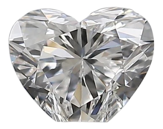 0.3 Carat E VS1 Heart Natural Diamond