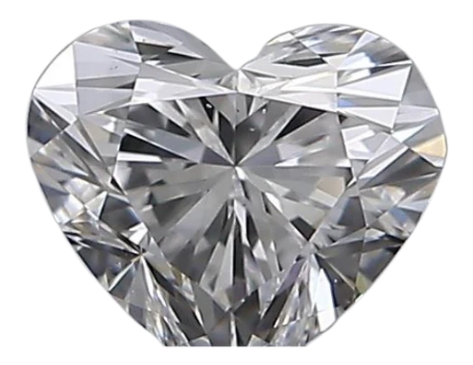 0.3 Carat D VS2 Heart Natural Diamond