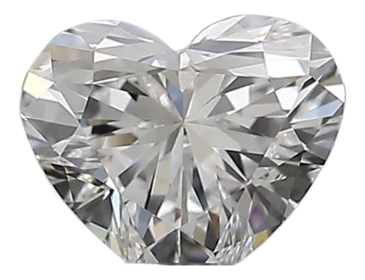 0.31 Carat E VS2 Heart Natural Diamond