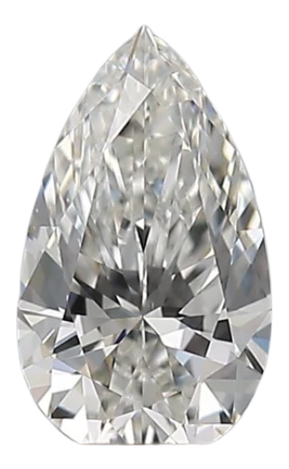 0.3 Carat G VS2 Pear Natural Diamond