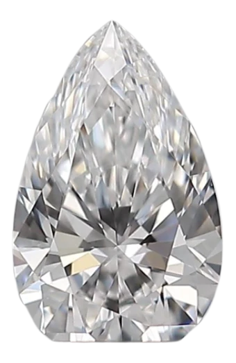 0.3 Carat D VVS1 Pear Natural Diamond
