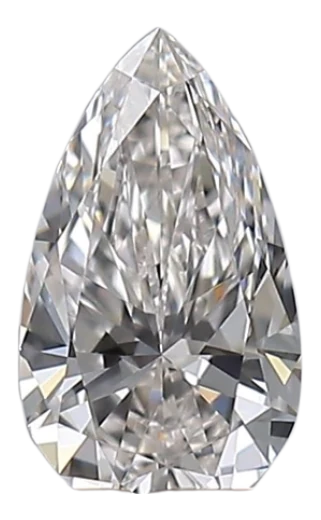 0.3 Carat H VVS2 Pear Natural Diamond