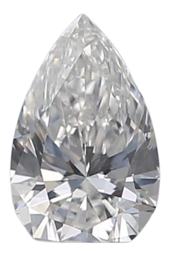 0.31 Carat E SI1 Pear Natural Diamond