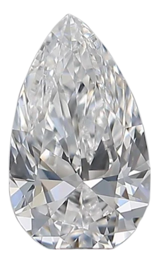 0.31 Carat D VS1 Pear Natural Diamond