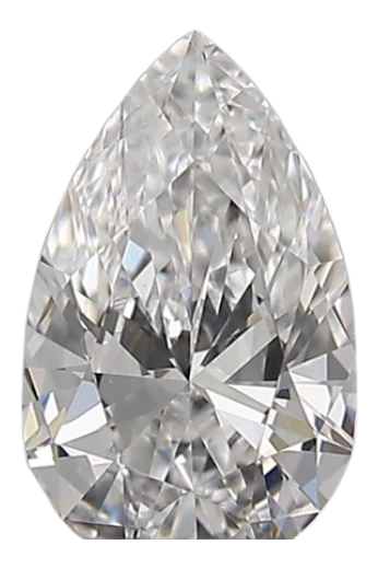 0.31 Carat D VS1 Pear Natural Diamond