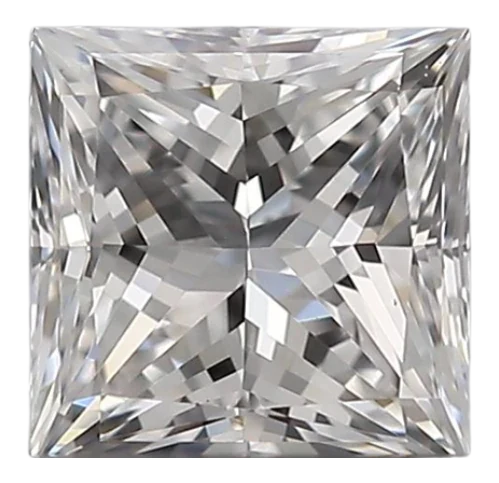 0.31 Carat D VVS2 Princess Natural Diamond