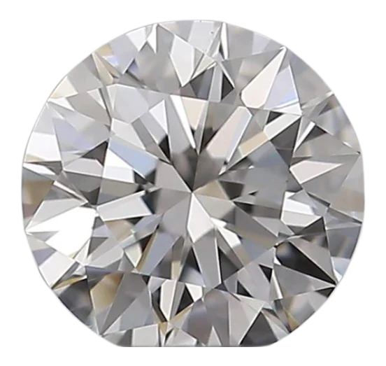 0.3 Carat E VS1 Round Natural Diamond